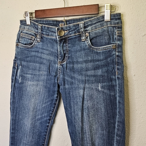 Kut from the Kloth Catherine Boyfriend Cuffed Mid Rise Jeans Womens 2P - Picture 2 of 15